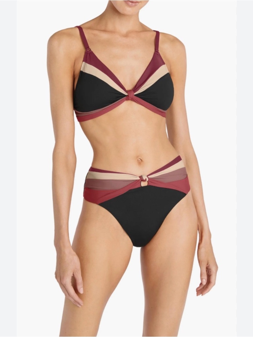 Robin Piccone Billie Halter and Billie High Waist Bottoms